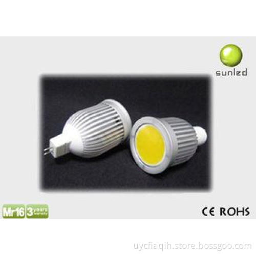 7w E14, E27, GU10 380LM - 450LM cob RGB Led Spot Lamps for